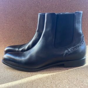 Hugo Boss Black Leather Boot
